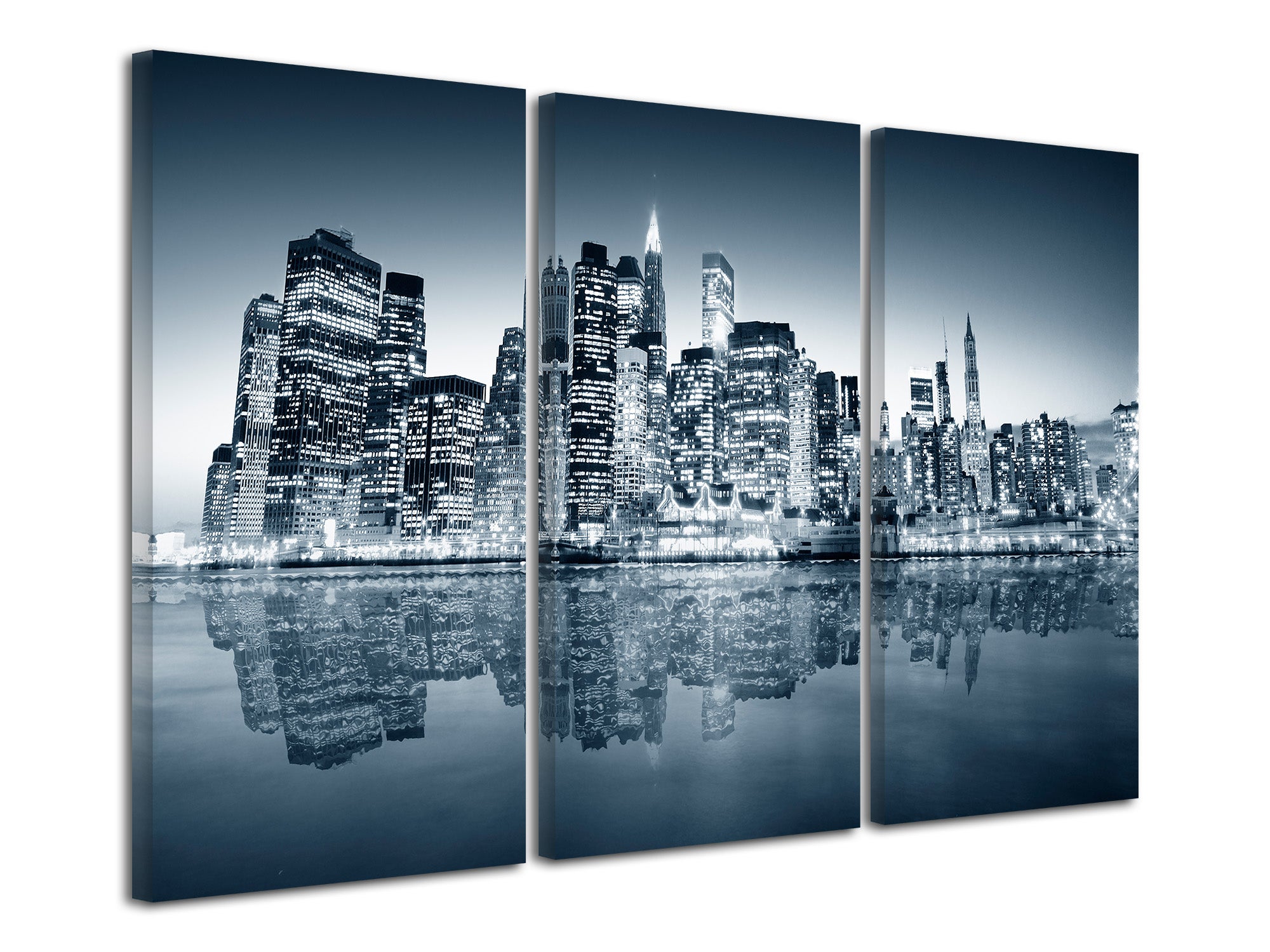 110x60 cm Kit 5 TABLEAUX IMPRIMEE DECO NEW YORK BROOKLYN - NYC-12