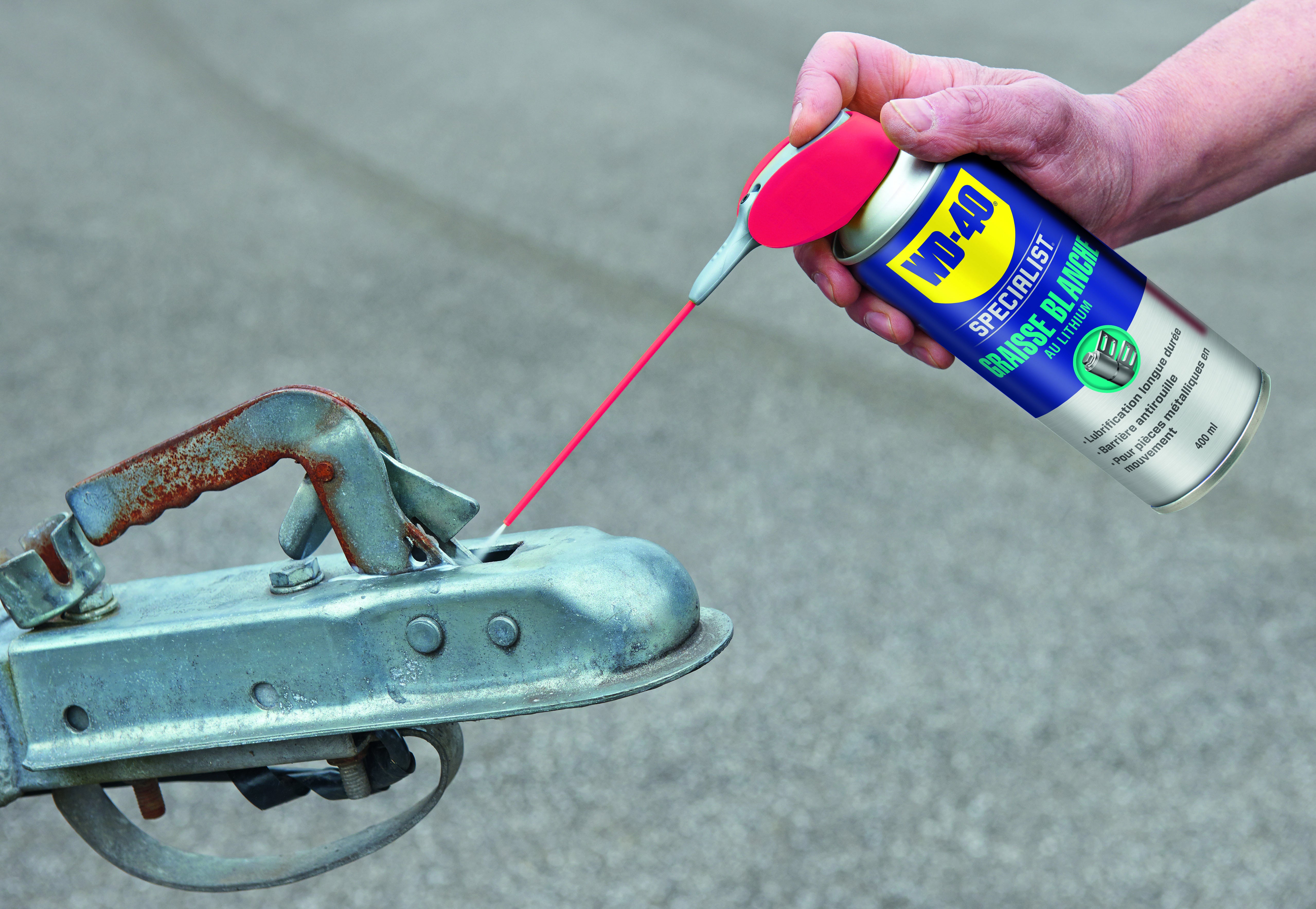 Aerosol WD40 Graisse blanche au Lithium - 400ml - 33390 - 7