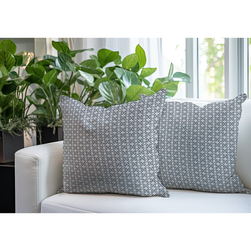 Cuscino Da Esterno 60x60cm Grigio Chiaro - Imbottito, Antiscivolo, Impermeabile Per Giardino E Salotto - Foto 7