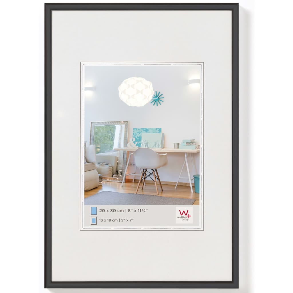 Cadre photo New Lifestyle 40x50 cm Noir Walther Design - 2