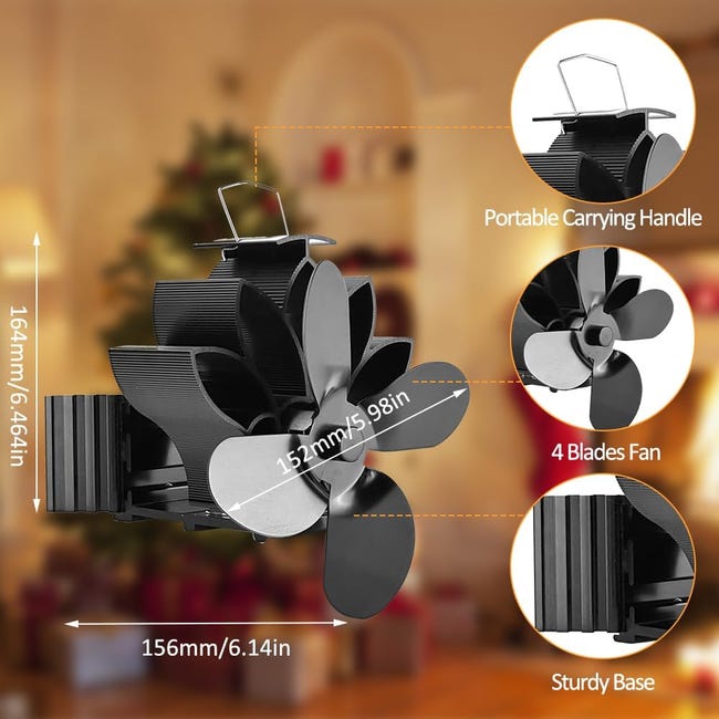 Ventilateur de sol Air Mover Ventilateur électrique à Combustion for Barbecue, poêle à forger, feu 100W, petite chaudière for cantine familiale Portable et empilable Ventilateur de sol Air Mover Ventilateur électrique à Combustion for Barbecue, poêle à forger, feu 100W, petite chaudière for cantine familiale Portable et empilable