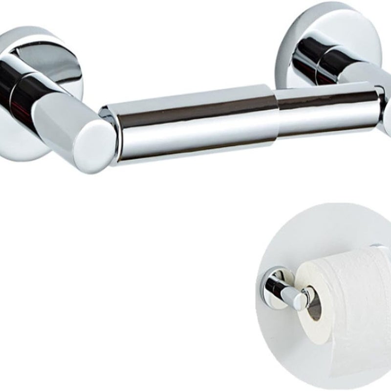 Regulowany uchwyt ścienny na papier toaletowy ze stali nierdzewnej SUS304 do łazienki i pralni, 13,5-19 cm