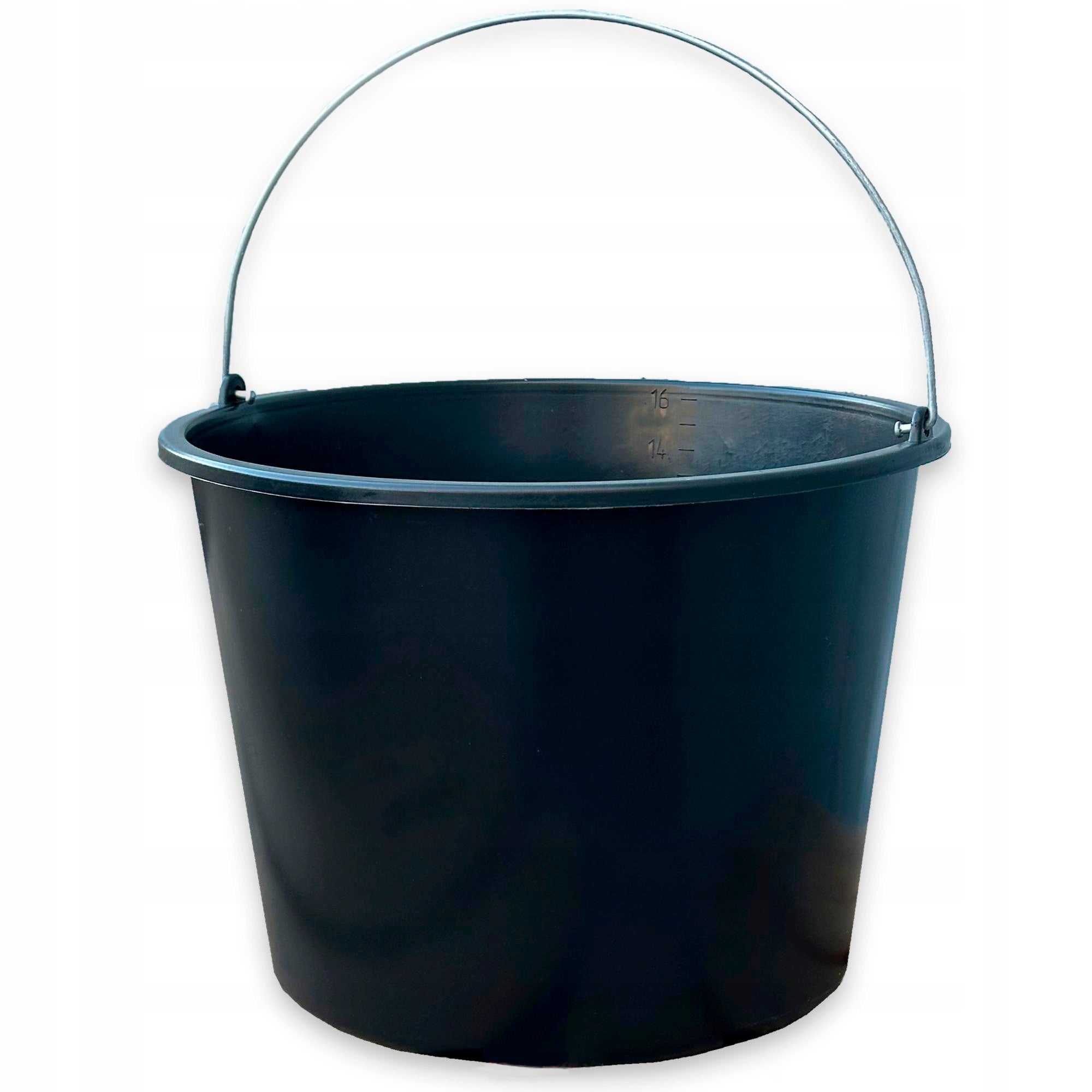 Wiadro budowlane gospodarcze 16 L plastikowe kastra Polax