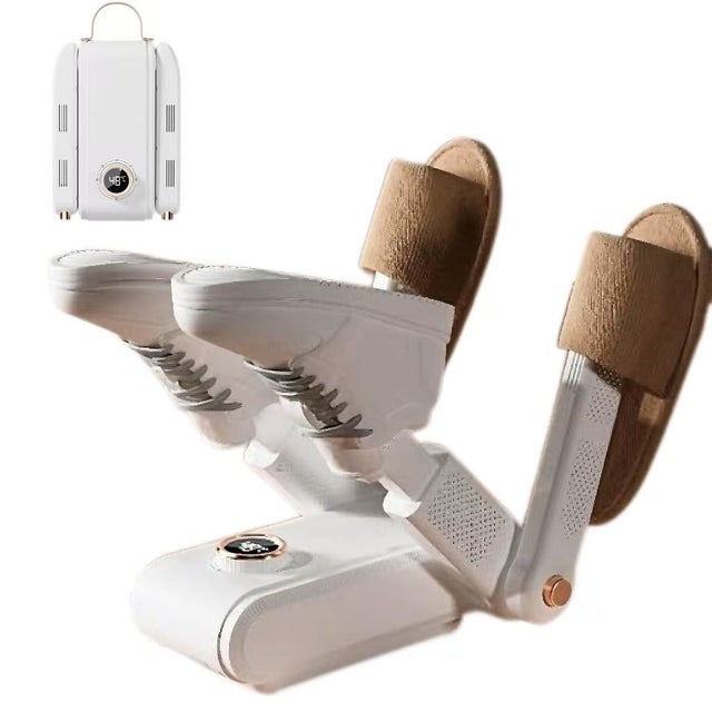 Sèche-chaussures intelligent à température constante, minuteur à trois vitesses, sèche-chapeaux portable, convient aux chaussettes et aux chaussures.
