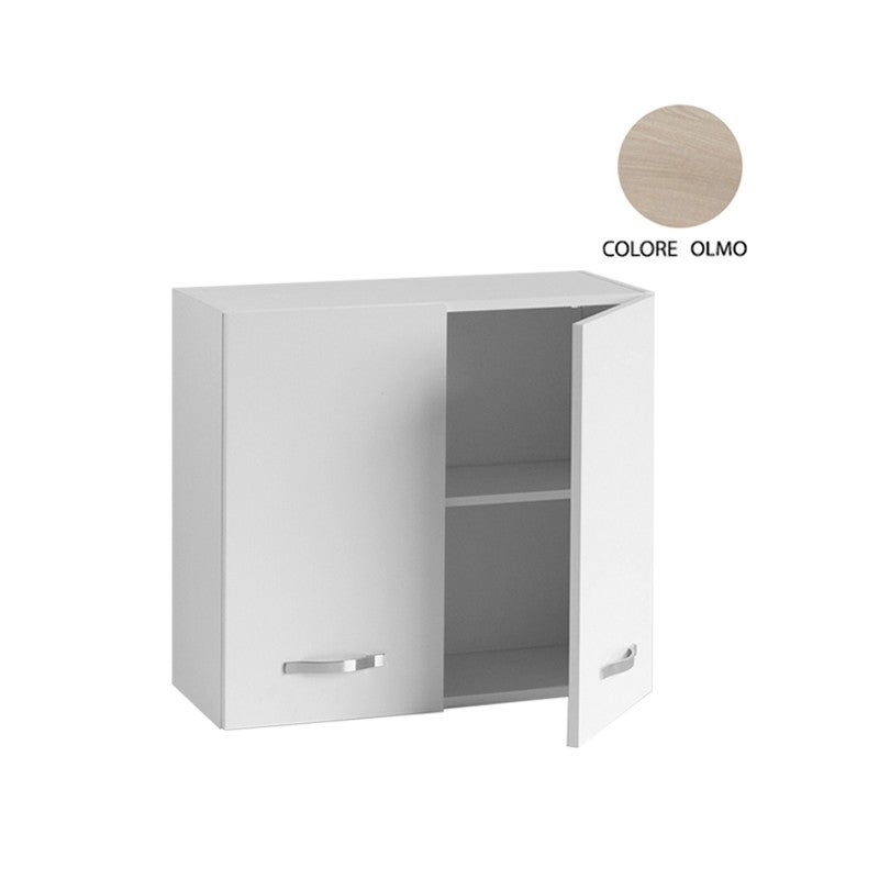 Pensile a muro per cucina olmo 2 ante Cm 80x32xH 72 - 2