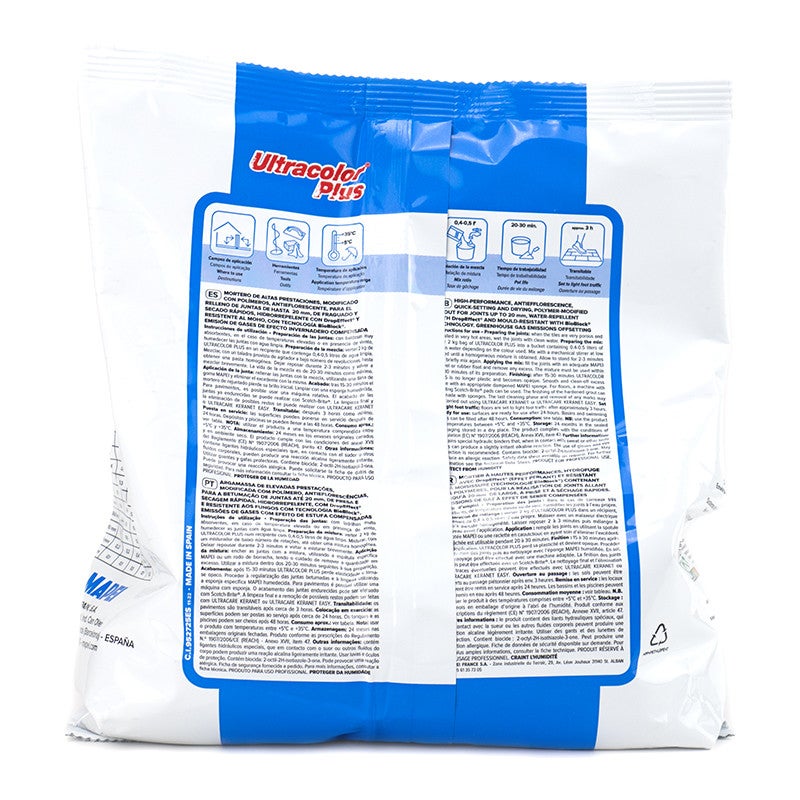 Mortero Para Juntas Mapei Ultracolor Plus 100 | Saco de 2kg - 3