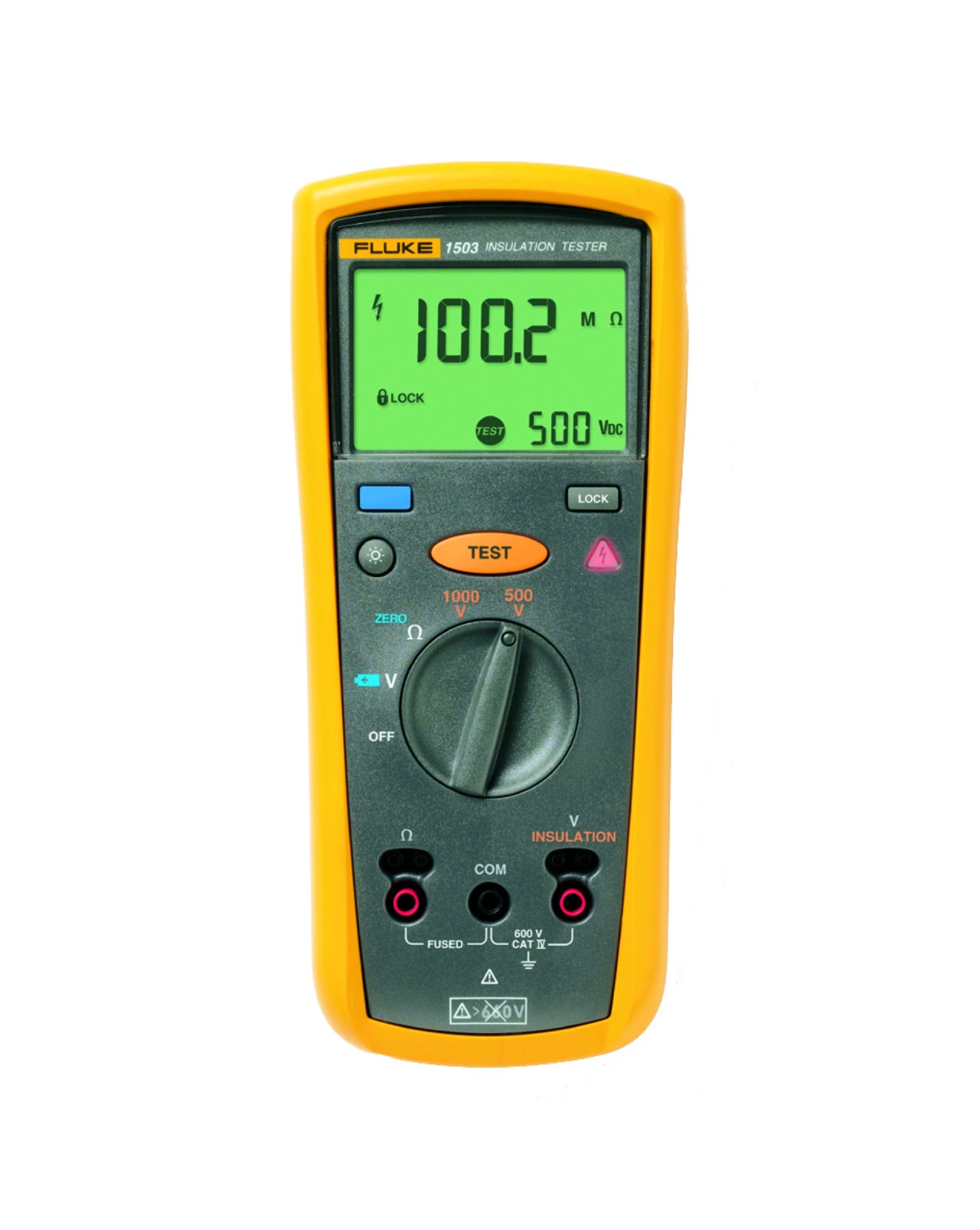 Testeur isolement - fluke 1503 - megohmètre numérique - fluke fluke1503 ...