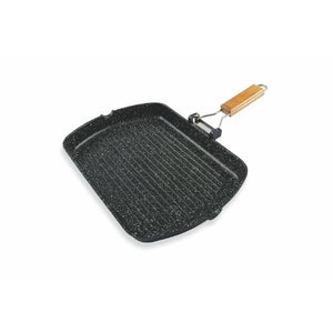 Poignée En Bois Pour Poêle à Griller – Résistante Au Feu, Pour Poêles En Fonte, Barbecue Coréen
