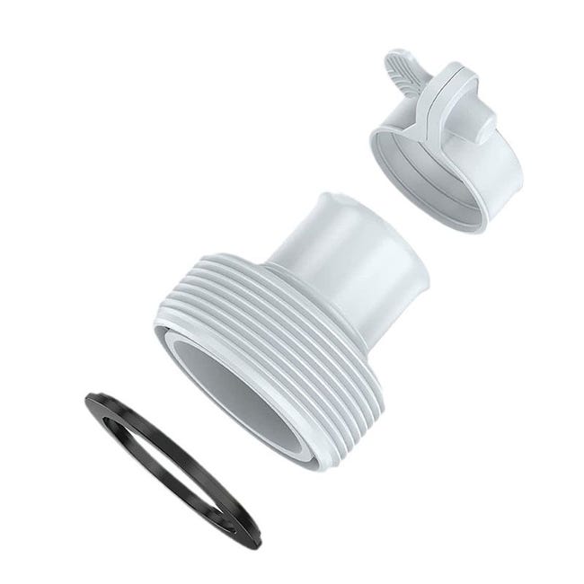 Adaptateur de type B pour piscine (3 pièces, 32 mm et 38 mm), adaptateur de tuyau pour piscines INTEX, adaptateur de tuyau de rechange pour pompes et - 3