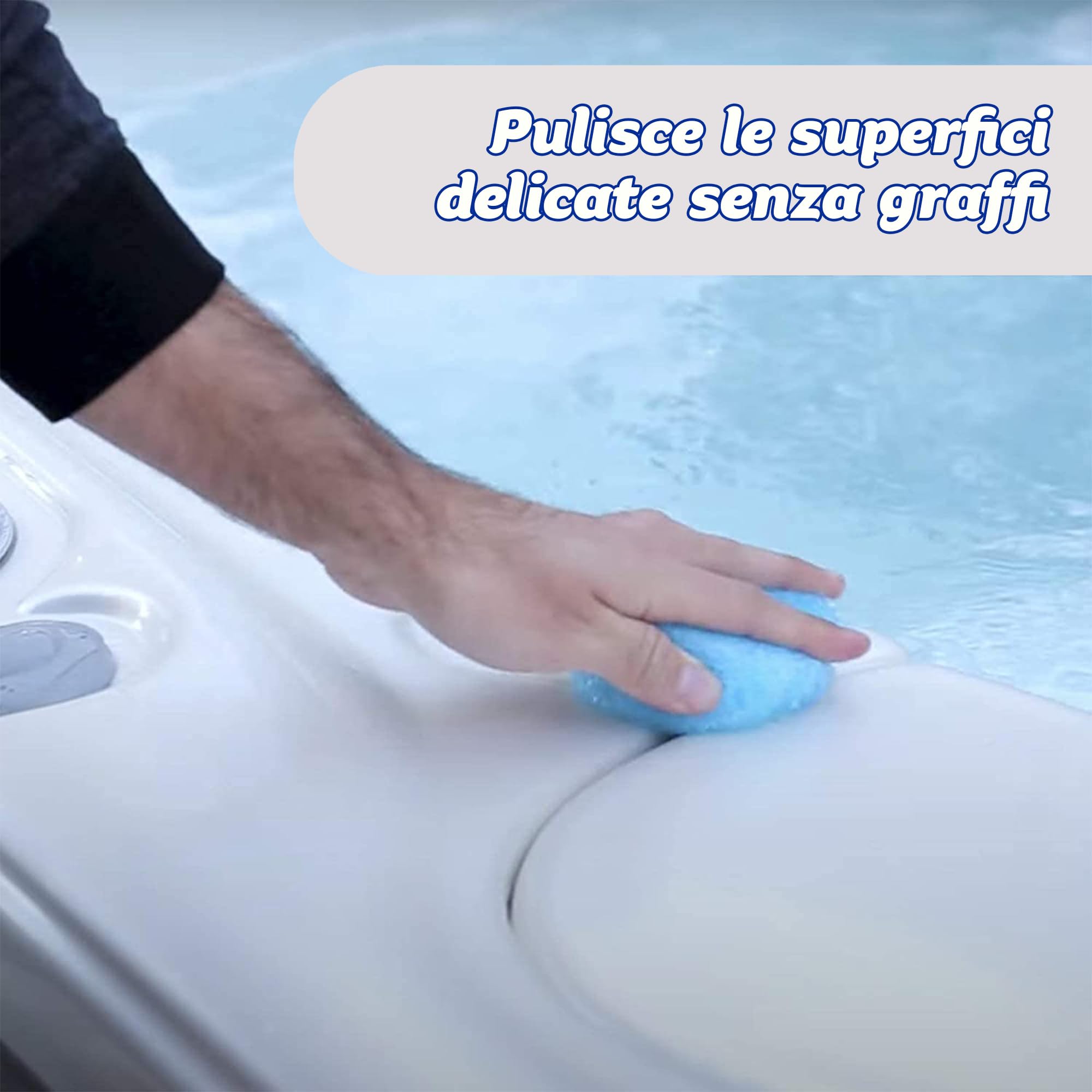 Scrub Daddy Colors Spugna Piatti Lavabile, Spugne Cucina e Bagno, Spugnette Lavapiatti Non Graffia con Design Morbido e Compatto FlexTexture, Lavabile - 2