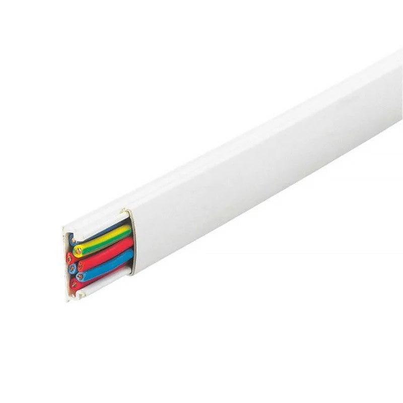 Cache Cable Induction Cache-câbles 20 x 10mm - blanc LEGRAND | Leroy Merlin