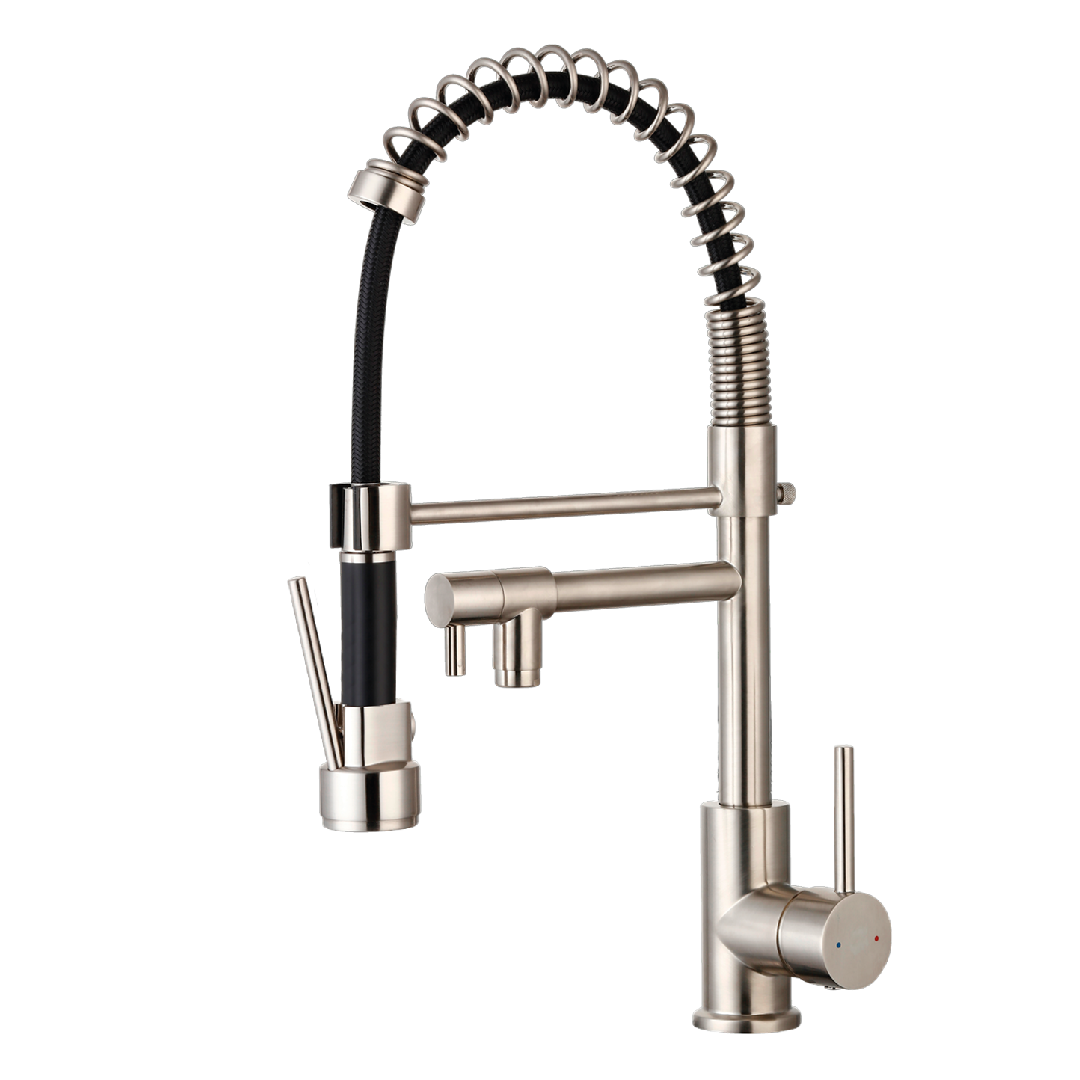 Big Pro Bateria zlewozmywakowa prysznic ręczny stali nierdzewnej