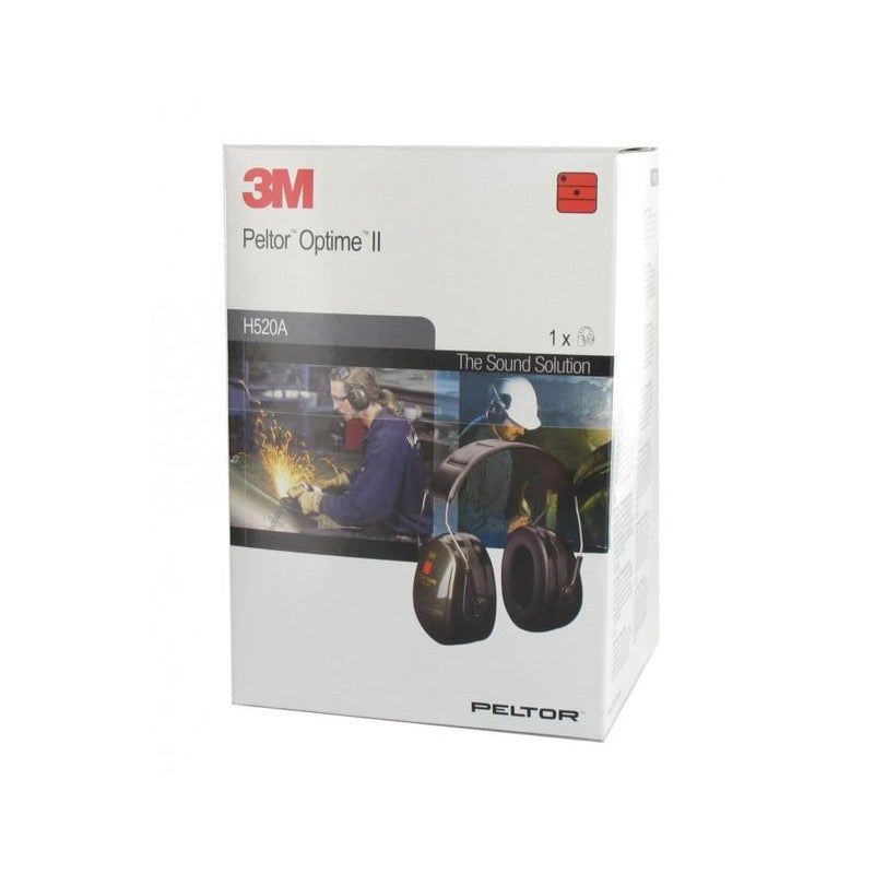 Casque 3M antibruit vert OPTIME 2 PELTOR H520A - 4