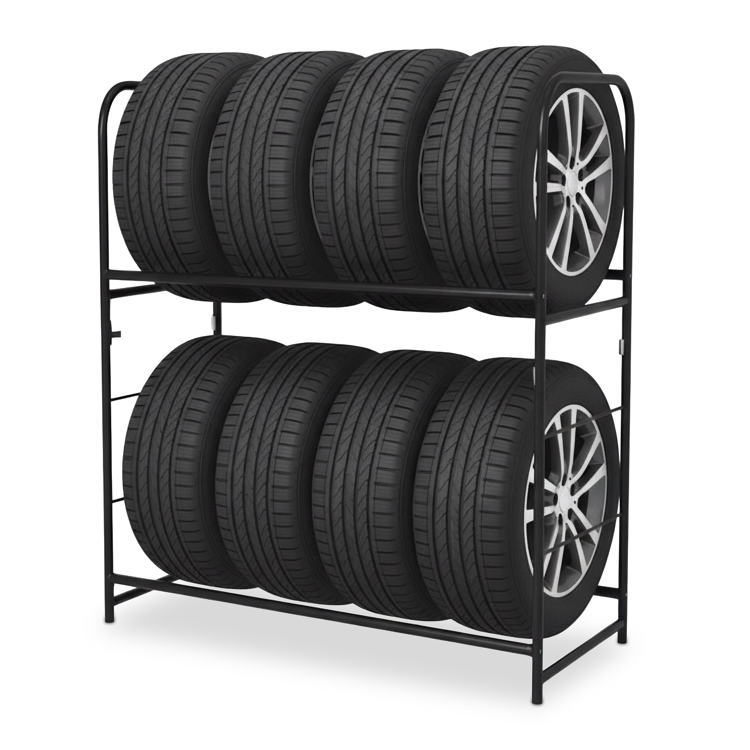 AFEION Lot de 4 cache-moyeux compatibles avec 60 mm
