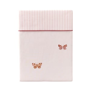 Drap plat en percale de coton Multicolore 270x300 cm - Essix Drap plat en percale de coton Multicolore 270x300 cm - Essix