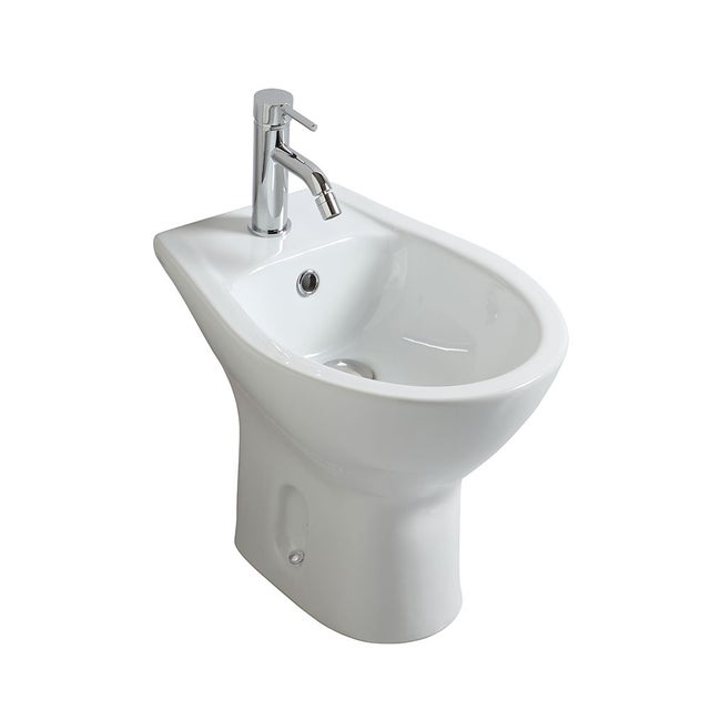 Bidet traditionnel avec évacuation au sol en céramique | Cipro