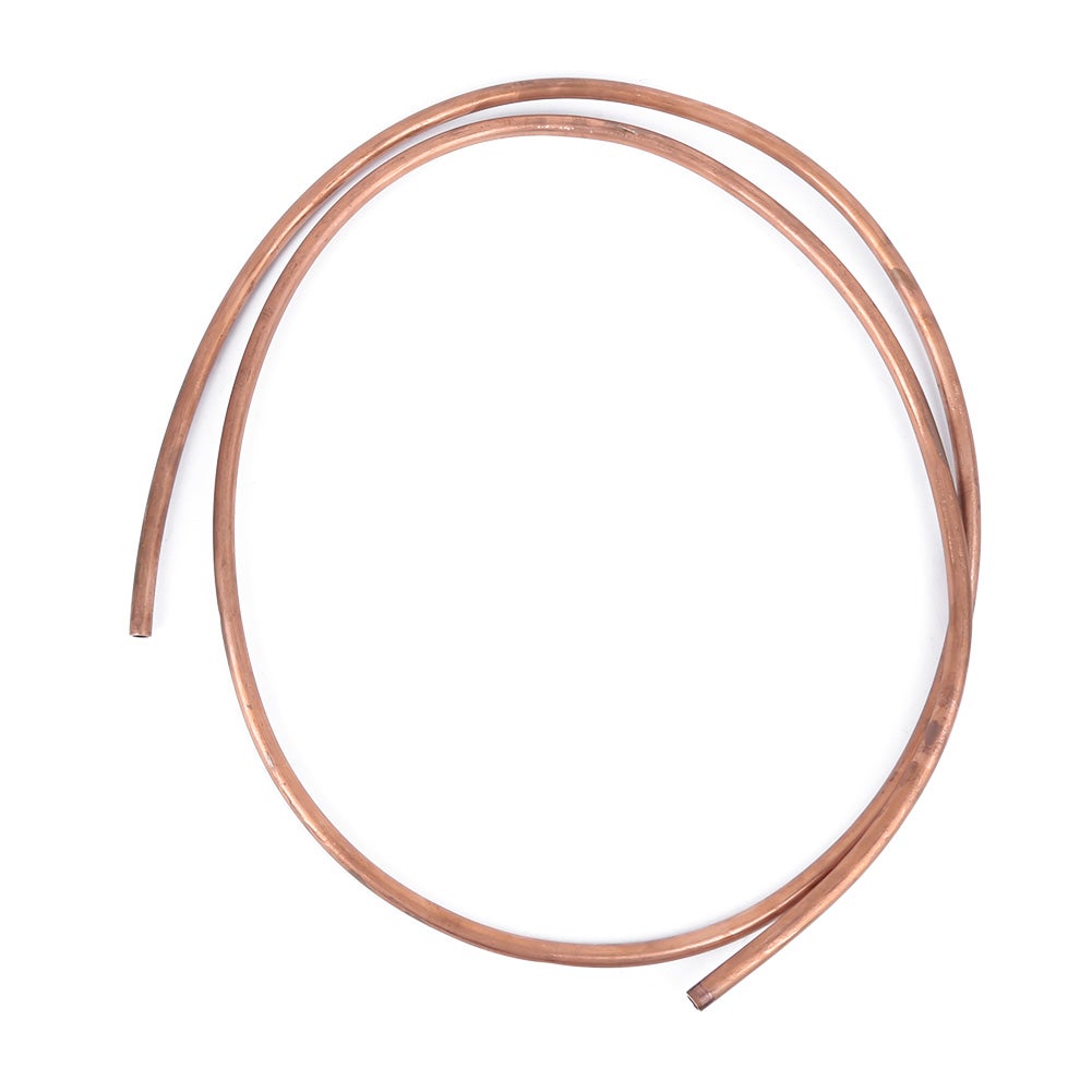Rura miedziana C1100 T2, giętka, spiralna, do klimatyzatorów i lodówek, średnica zewnętrzna 10 mm/średnica wewnętrzna 8 mm