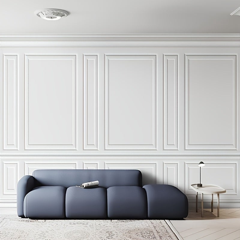 1 rouleau de 3 mètres de lignes autocollantes décoratives en PVC, bandes de bordure, adaptées à la décoration de la maison et à la protection des murs - 5