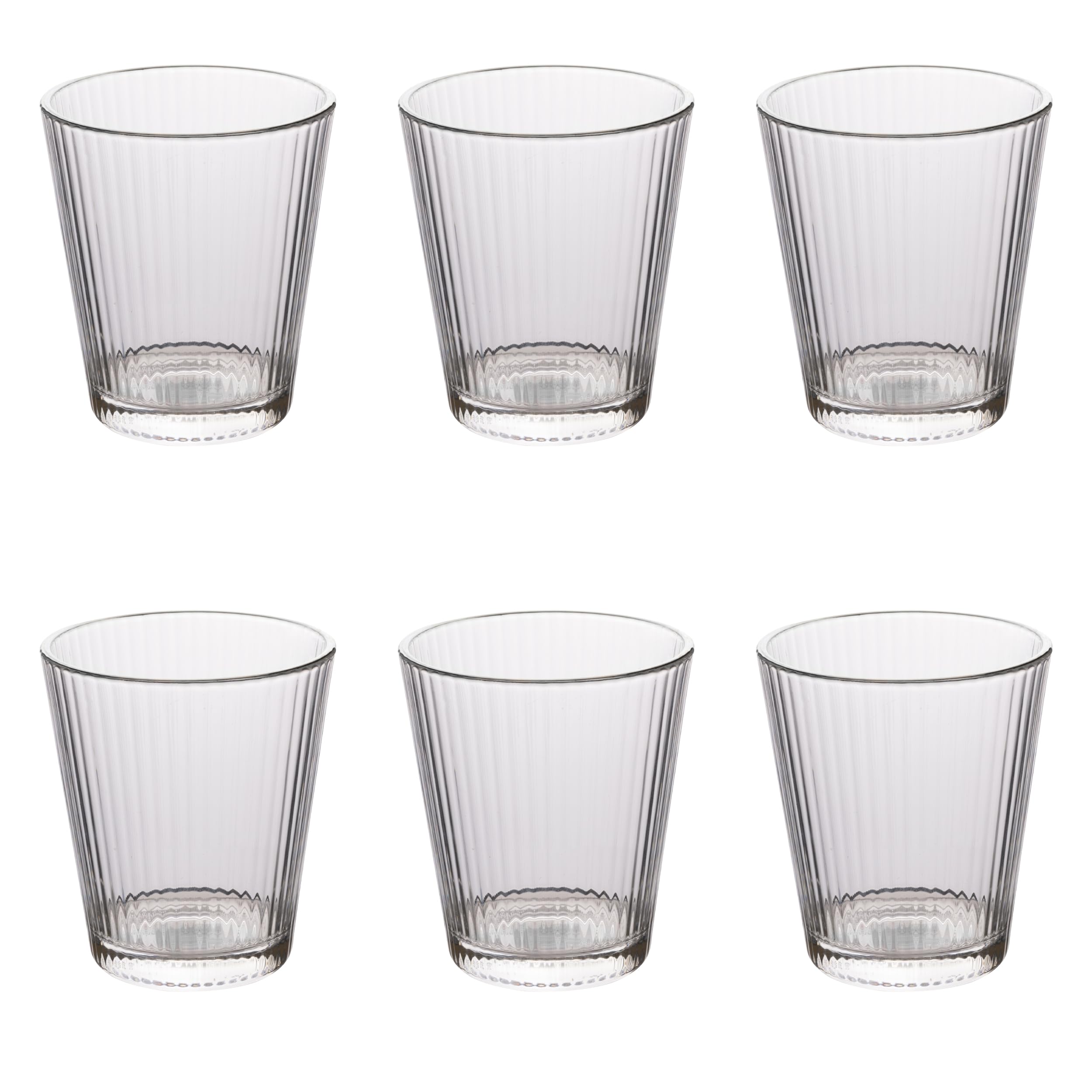 LEONARDO HOME Twist Set Da 6 Bicchieri Per Acqua, 300 Ml, Lavabili In Lavastoviglie, Design Ergonmico