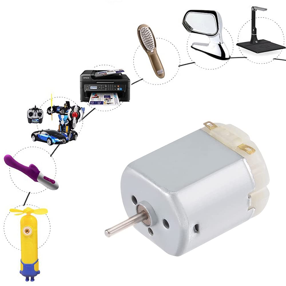 Lot De 6 Mini Moteurs électriques 1-6V CC Type 130 – Pour Projets DIY Et éducatifs