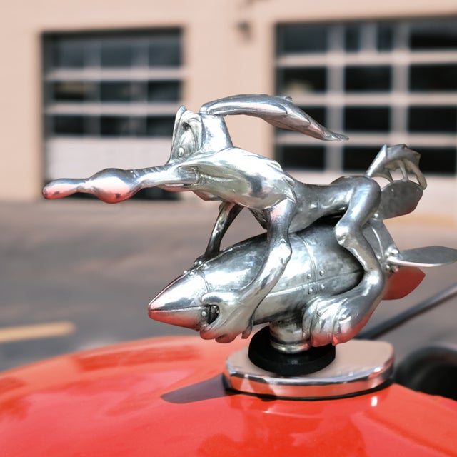 Ornamento para os amantes de carros - Bazuca, decorações criativas em resina, decorações de jardim e de quinta, decorações de escritório, ca