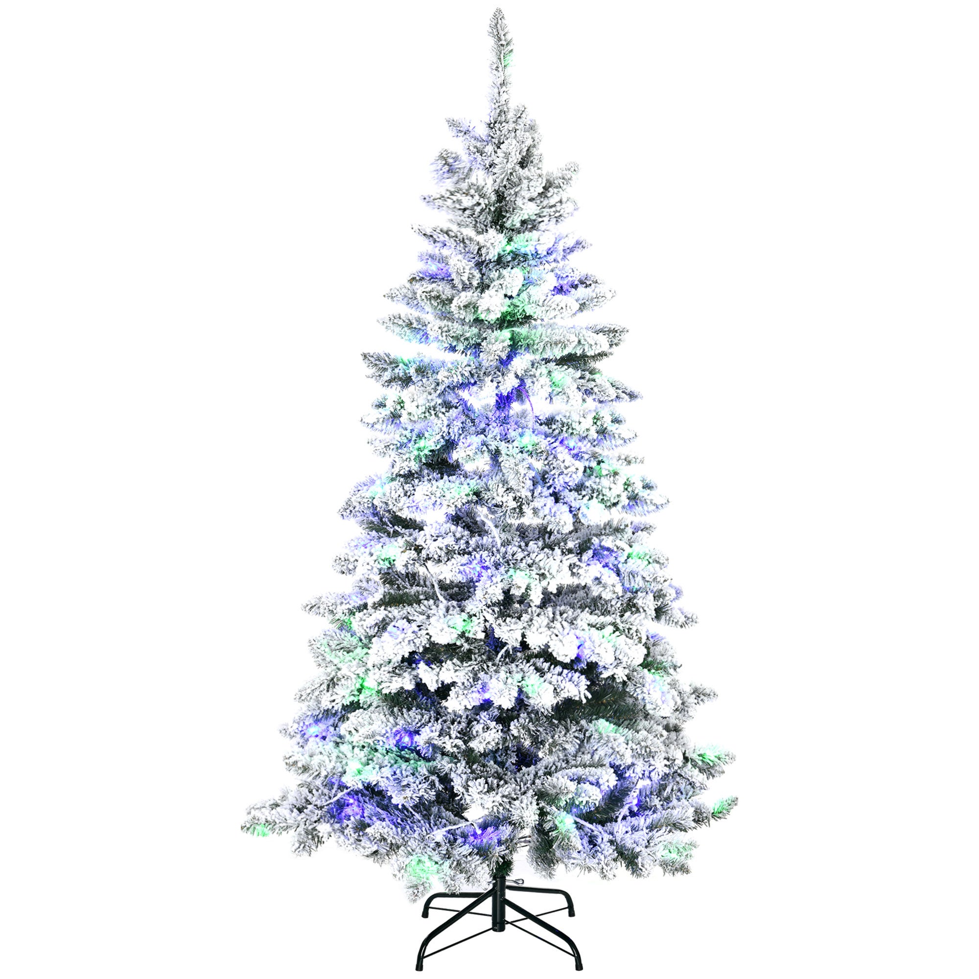 Sapin De No l Artificiel Aspect Enneig H 180 Cm Lumineux LED sapin-de-no-l-artificiel-aspect-enneig-h-180-cm-lumineux-led