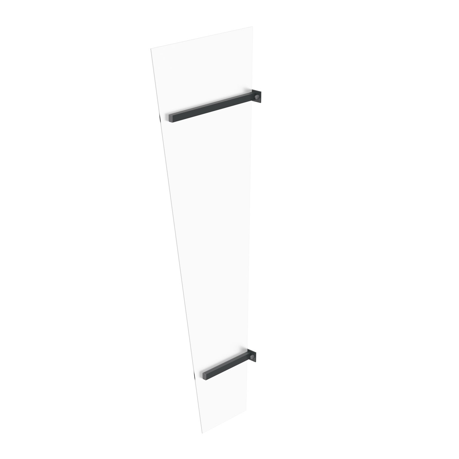 Pared lateral para toldos con paneles acrílicos 185x58,5x30,5