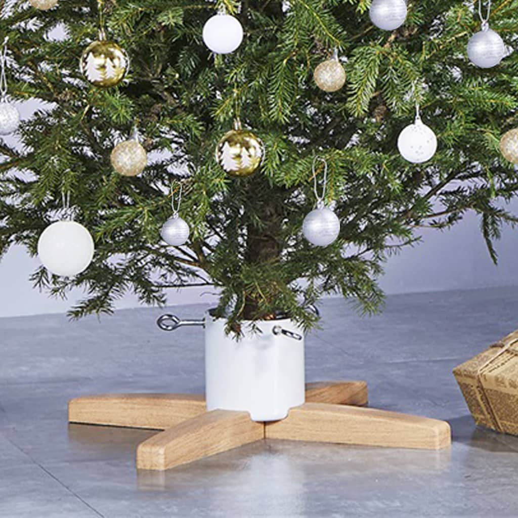 Support de sapin de Noël Noir 46x46x19 cm - Leroy Merlin
