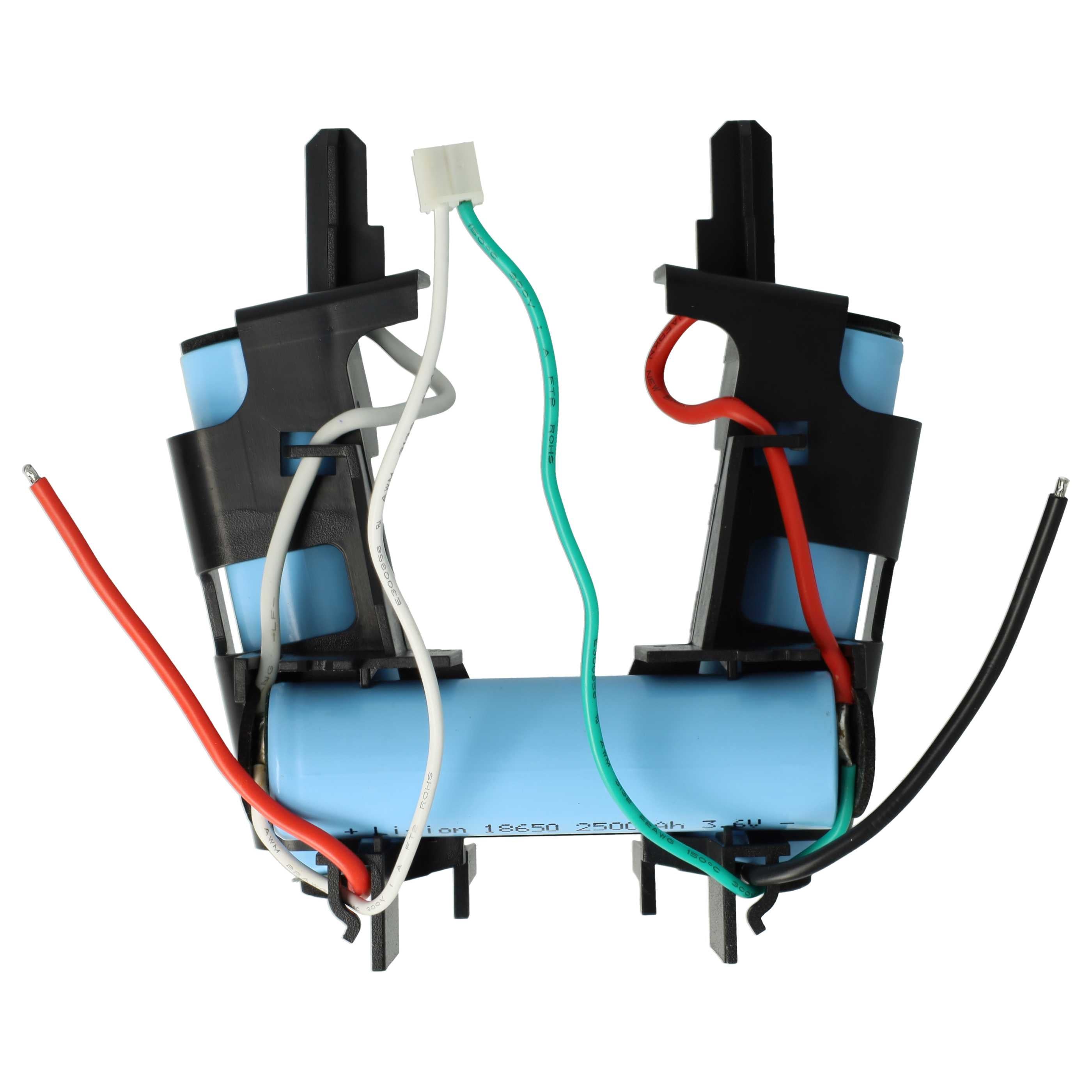 vhbw Batterie compatible avec Electrolux 900273758, 900273759, 900273760, 900273768 aspirateur, robot électroménager (2500mAh, 10,8V, Li-ion) - 3