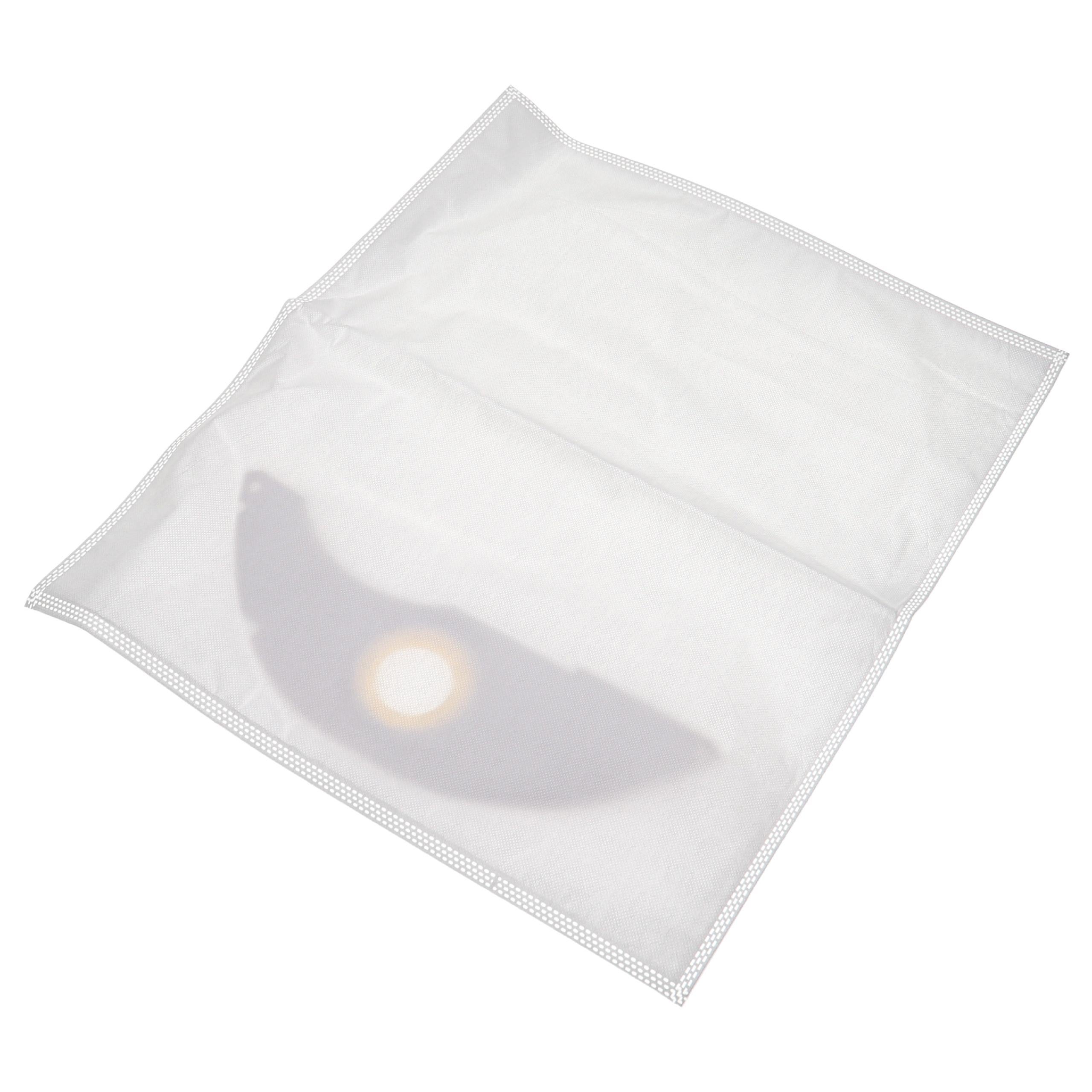 vhbw 10x Sacs compatible avec Kärcher NT 22/1 Ap L, NT 22/1 Ap Te L aspirateur - 42cm x 26,5cm blanc - 4