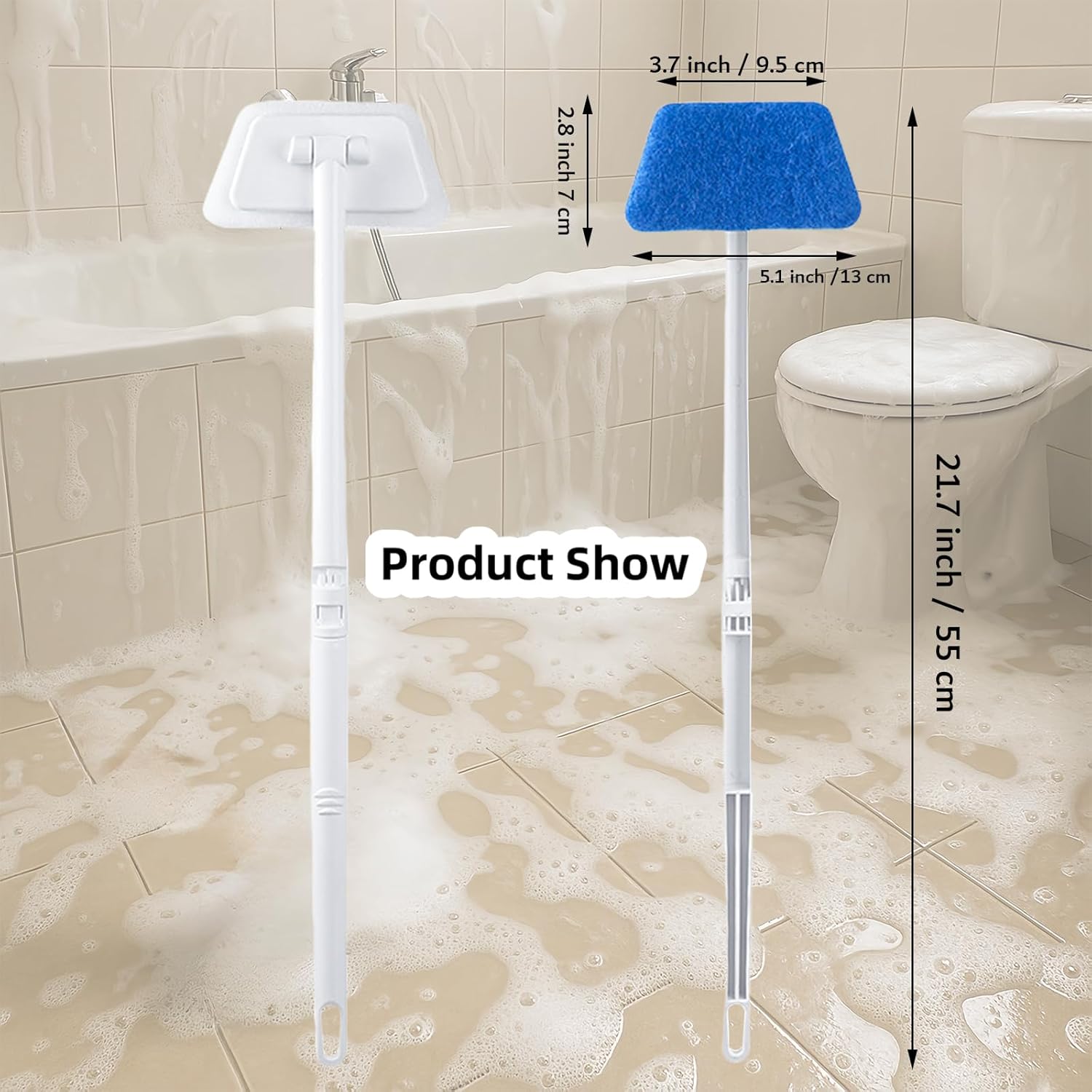 Brosse De Nettoyage Pour Salle De Bain, Cuisine, Baignoire