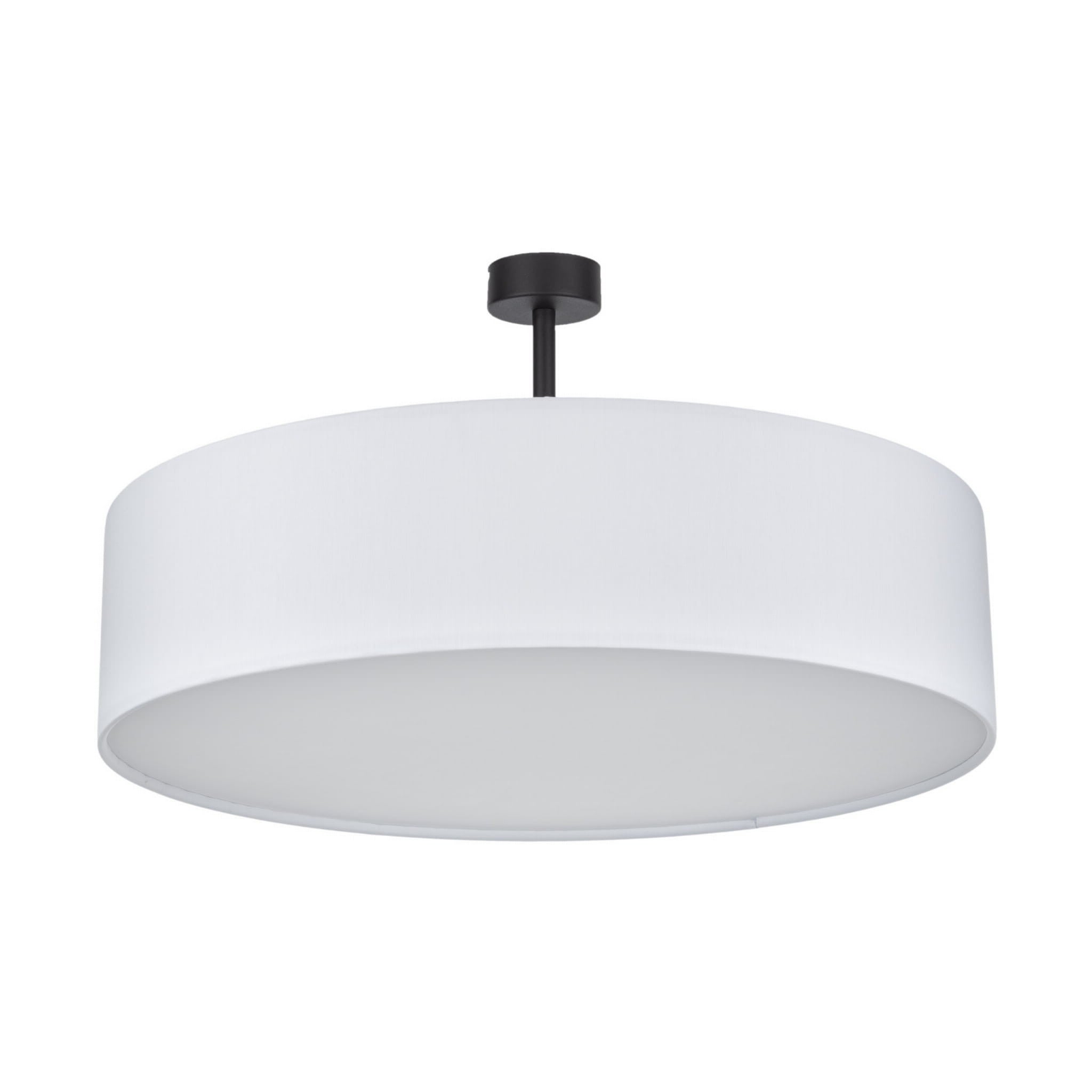Lampa sufitowa wisząca Rondo czarno-biała 4xE27x15W wym: 35 x 60 x 60 cm tkanina TK Lighting