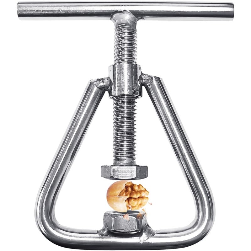 1 dziadek do orzechów ze stali nierdzewnej, dziadek do orzechów, młynek do orzechów, otwieracz do kasztanów, wielofunkcyjny otwieracz do orzechów