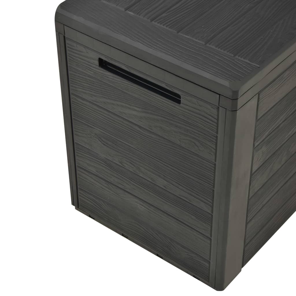Maison Exclusive - Baule da Giardino Antracite 116x44x55 cm - 7