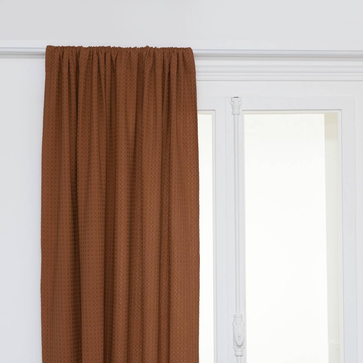 Coussin Inca coton tufté 40x40cm - Atmosphera créateur d'intérieur
