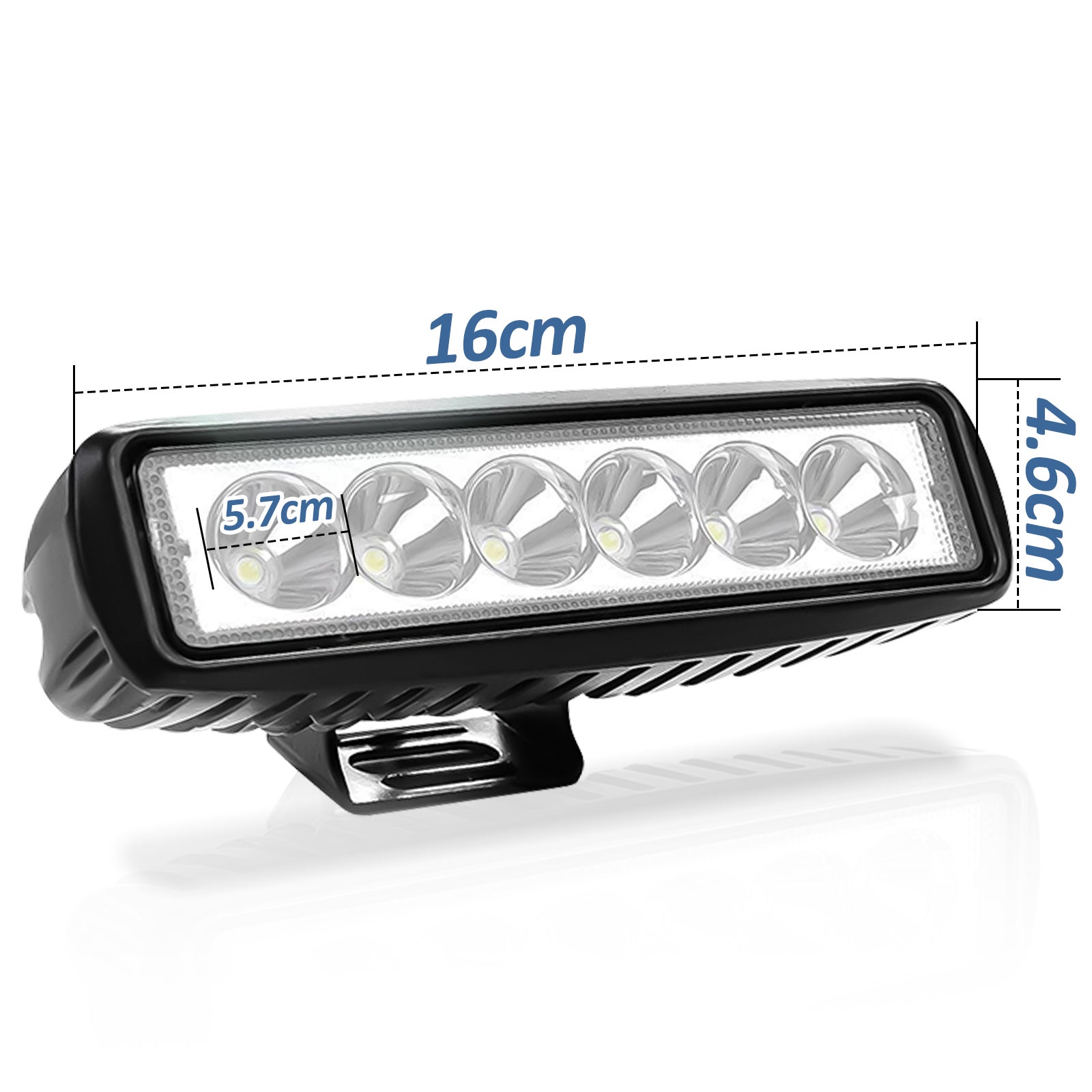 Faro Da Lavoro LED 8 X 18W 12V 24V Faretto Fuoristrada Per Trattore - Foto 9