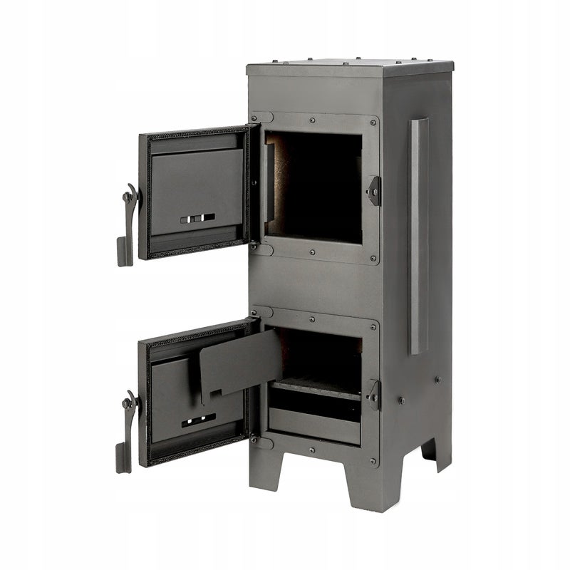 Piec kominkowy stalowy koza FERRETTI Saturn 5,0 kW - 1szt