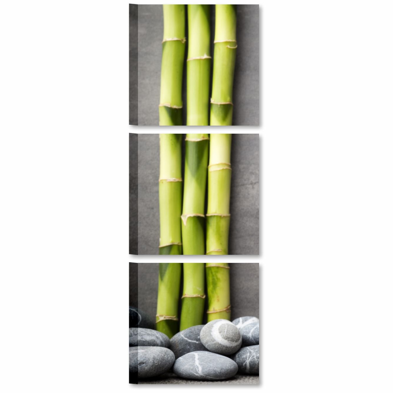 Tableau Canvas Bambou 70x50cm - Quadri L&C Italia - Déco Zen