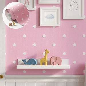 Papel Pintado Rosa Fucsia Brillante | Textura Gruesa | Pegar A La Pared | Lutece 51115433 | Rollo 10m X 0.5m