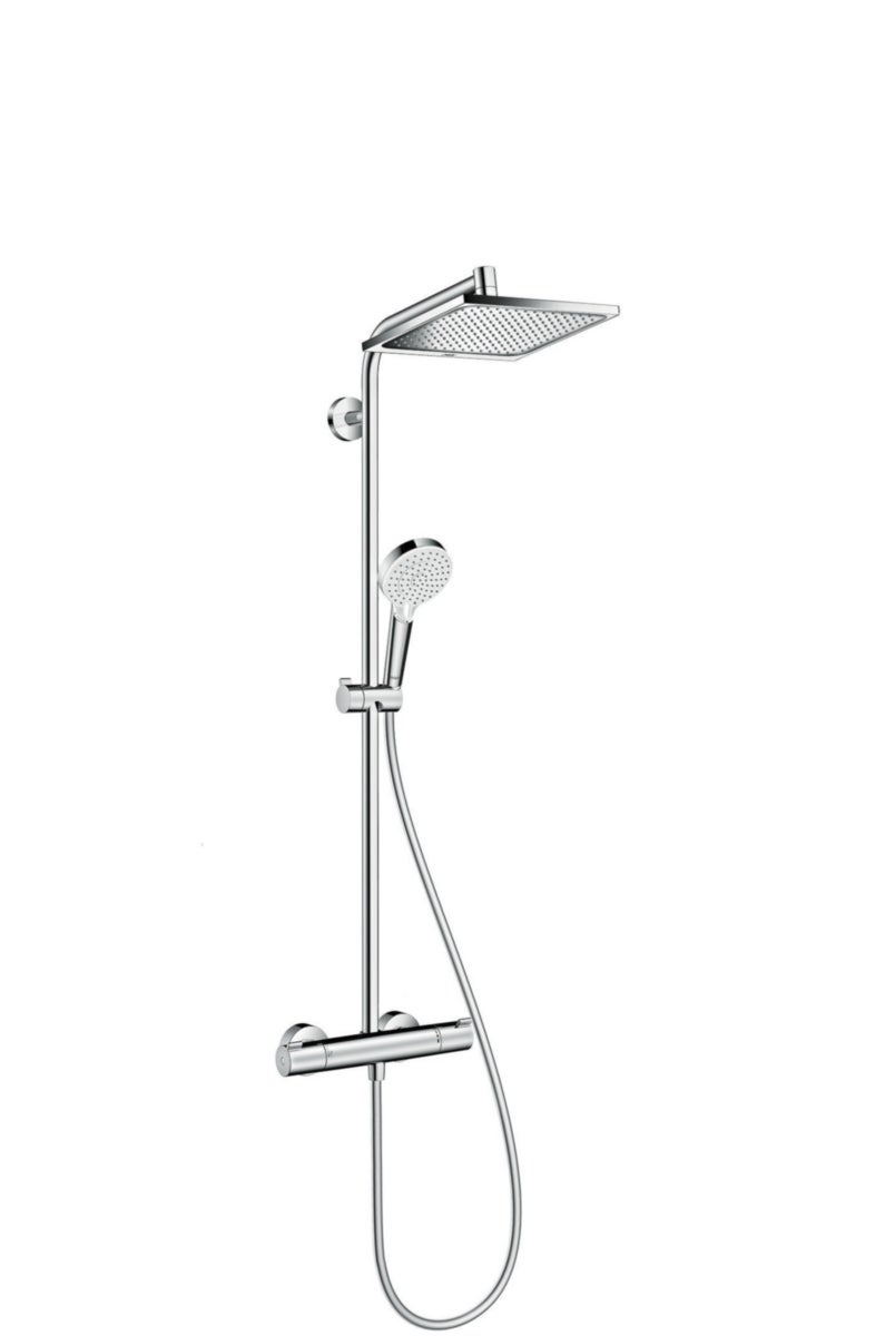 Colonne de douche thermostatique HANSGROHE Crometta E 240 chromé - 4