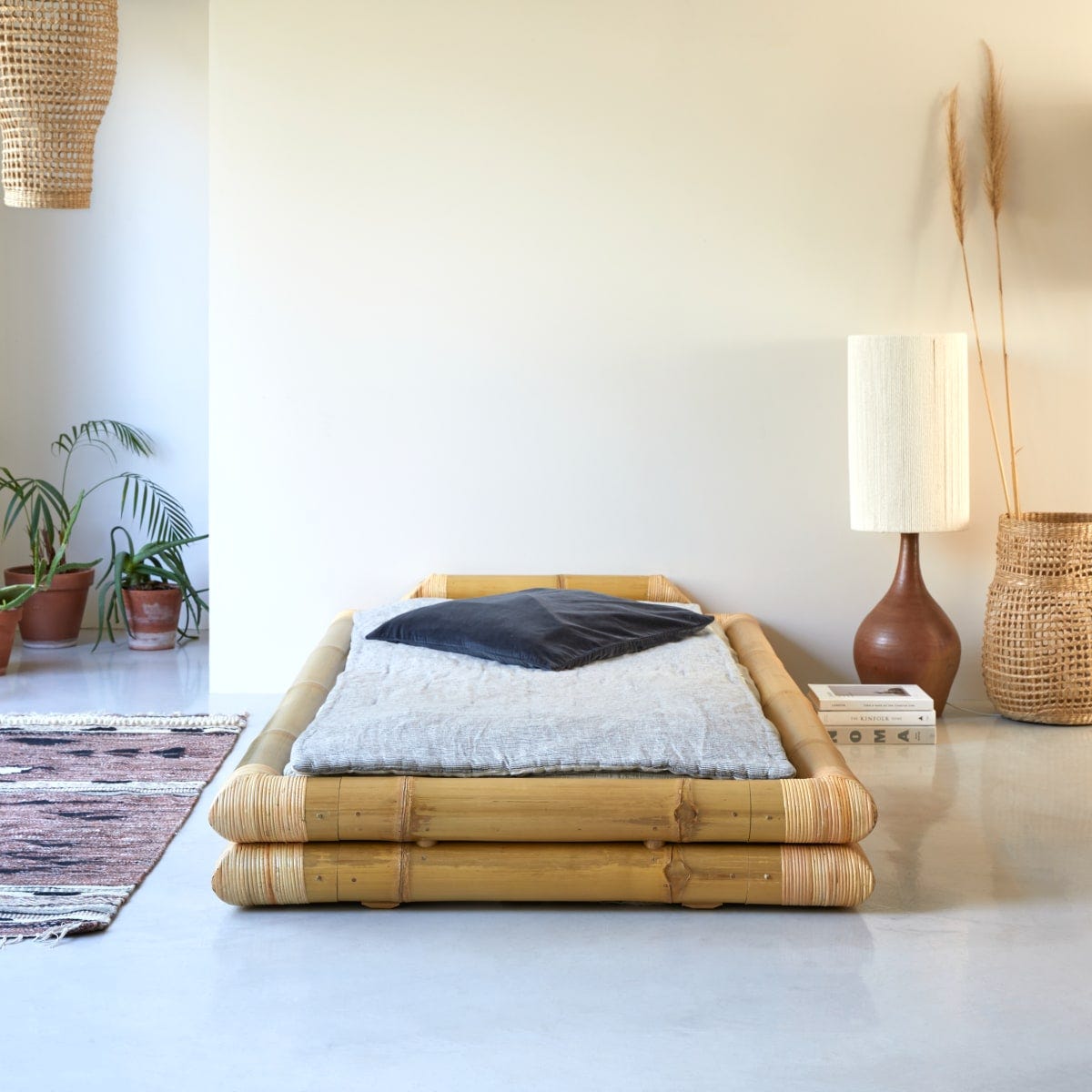 Futon Letto Tikamoon Letto futon in bambù 90x190 cm Balyss | Leroy Merlin
