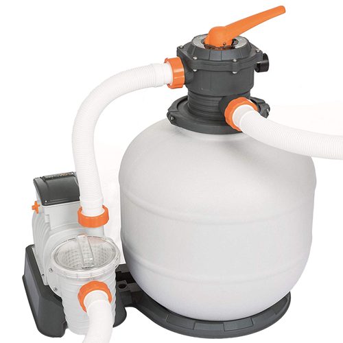 Pompa Di Filtraggio Con Aqualoon Per Piscine Fuori Terra Depuratore A Pressione Da 10000 Lt H 550 W Pompa Di Filtraggio Con Aqualoon Per Piscine Fuori Terra Depuratore A Pressione Da 10000 Lt H 550 W