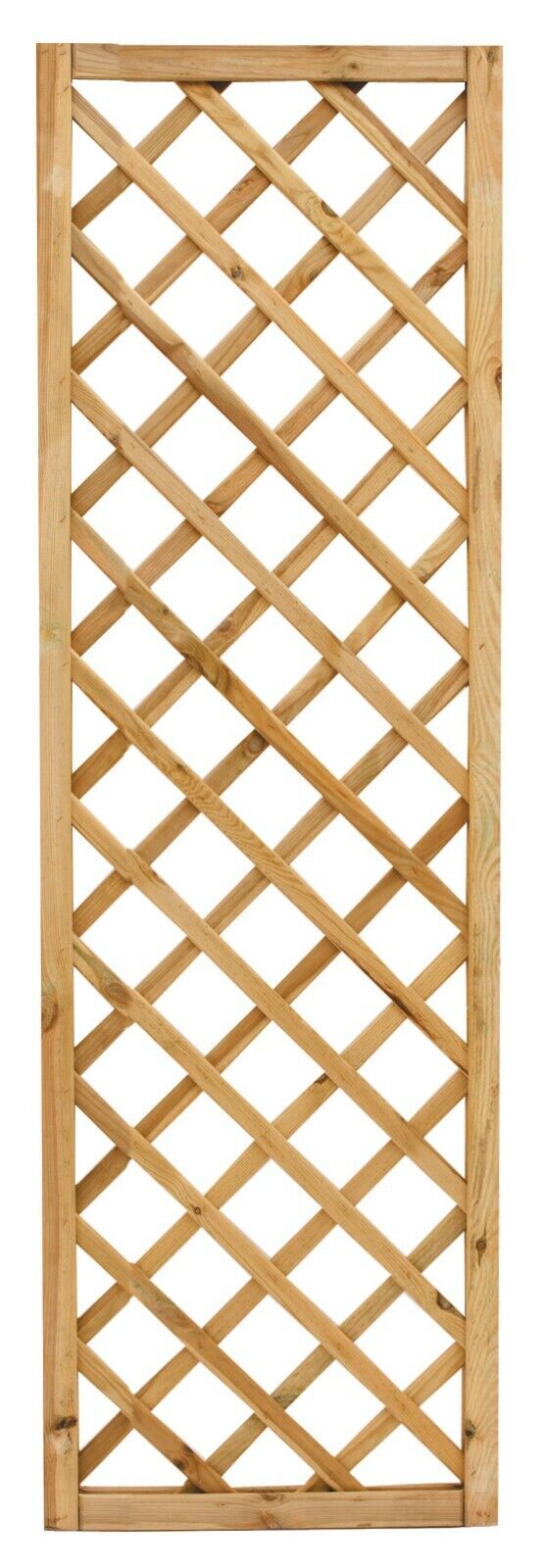 Pannello Reticolato in Legno 40x180 per Giardino Esterno Grigliato Spessore 35mm Diagonale