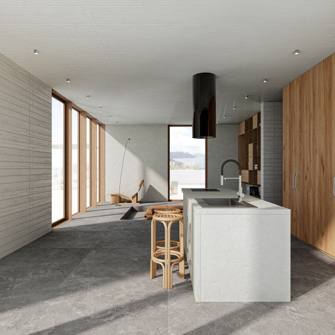 Pietra Portofino Cenere - Piastrelle 120x120 cm 9 mm - MPL 5002 120x120 MATT R9 9 mm - 2