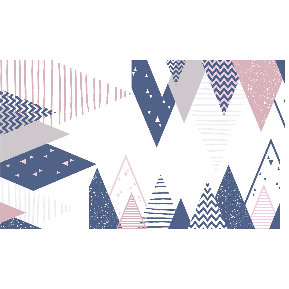 Adesivo bambino di montagna scandinavo arika - Sticker adesivo - adesivi murali - 100x170cm - 4