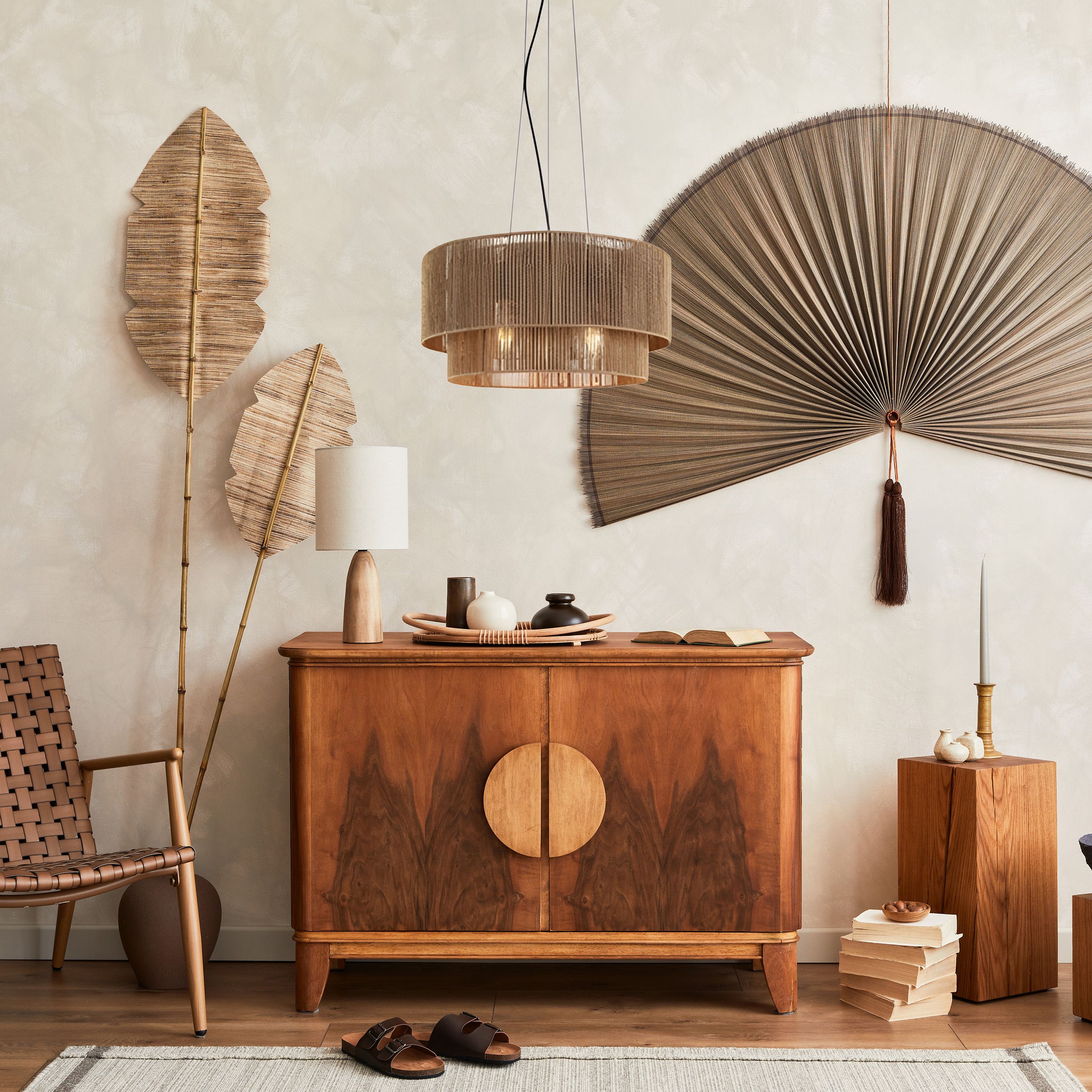 Lampa Sufitowa Toolight App1837-1Cp Czarny Brązowy