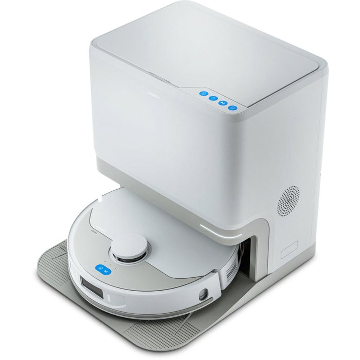 Medion Aspirateur Robot Laveur, Md12039 X55sw+, 225 Min, 10000 Pa, Navigation Laser, 3 L , Leroy Merlin