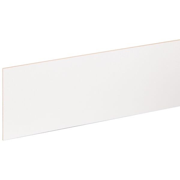 Wovar Contremarches stratifiée HDF blanche 130 x 20 cm - Par Pièce