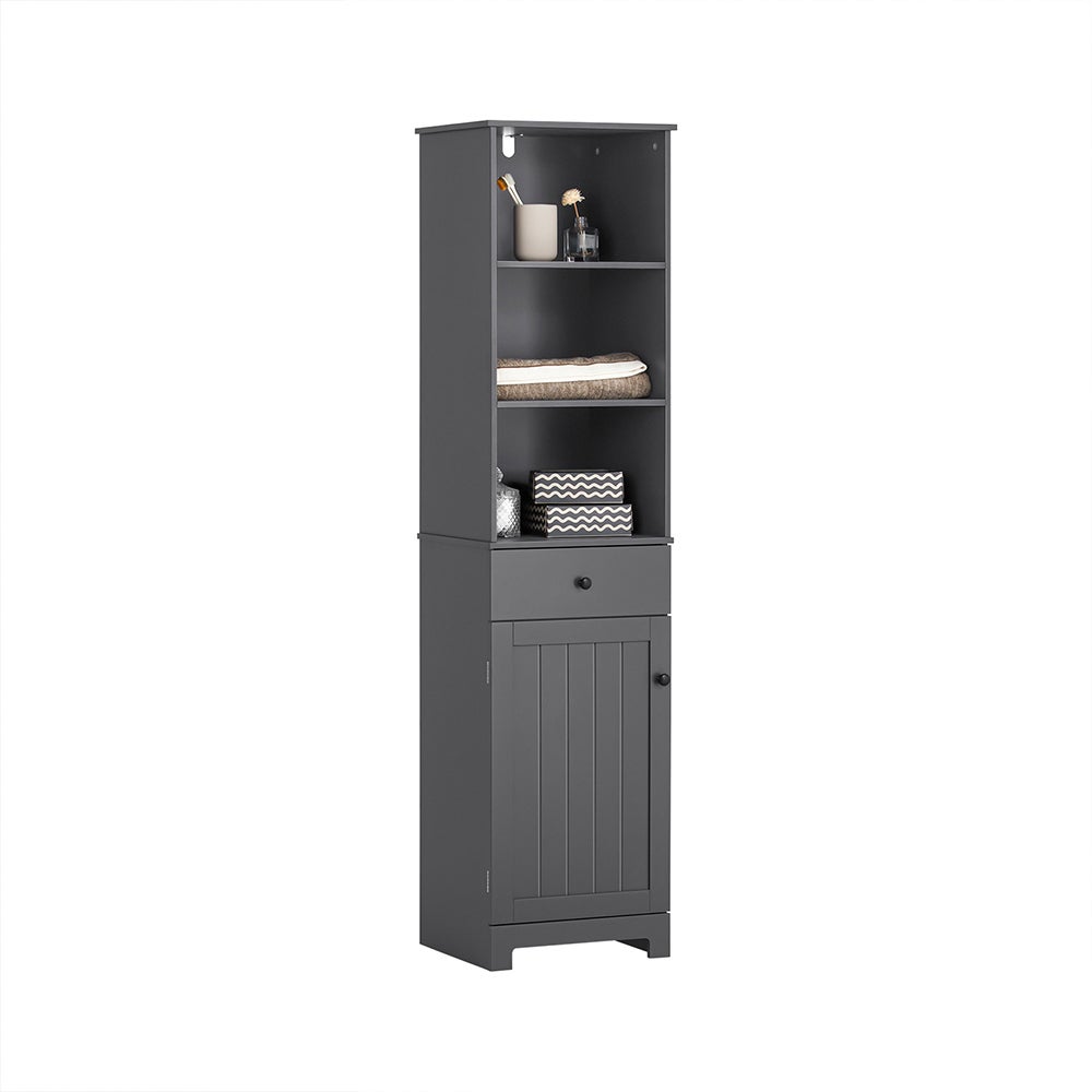 Sobuy bzr34-hg meuble de rangement salle d bain meuble colonne armoire
