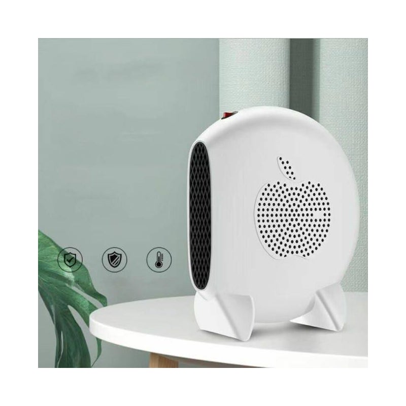 Przenośny grzejnik, mini grzejnik biurkowy, mały elektryczny grzejnik pokojowy.